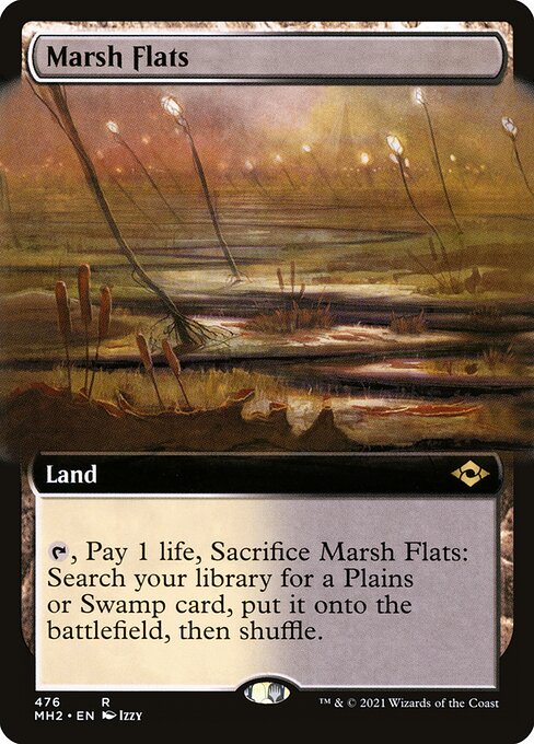MH2: Marsh Flats (Extended Art) (Foil)