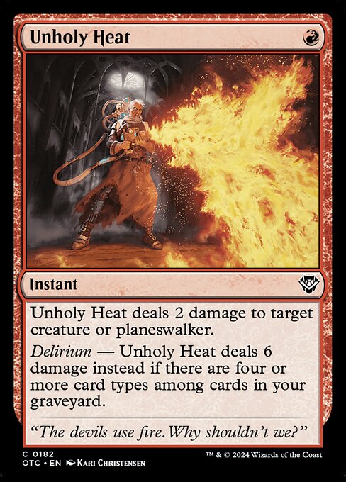 OTC: Unholy Heat
