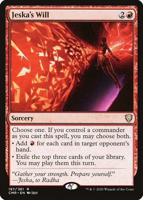 CMR: Jeska's Will (Foil)