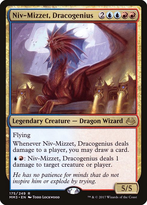 MM3: Niv-Mizzet, Dracogenius (Foil)