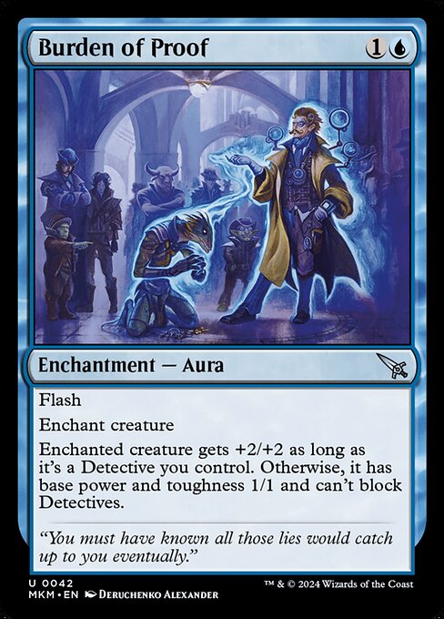 MKM: Burden of Proof (Foil)