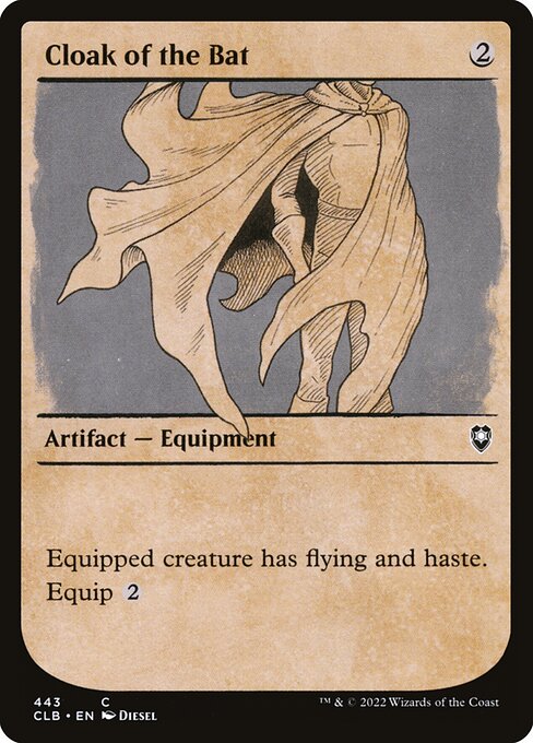 CLB: Cloak of the Bat (Showcase) (Foil)