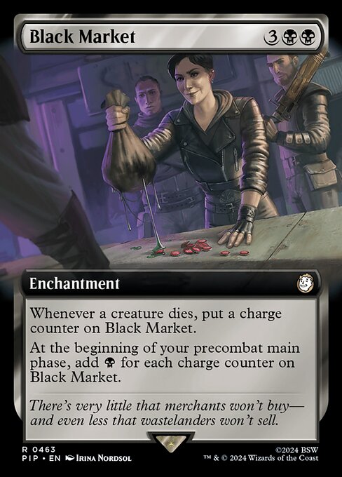 PIP: Black Market (Extended Art) (Foil)