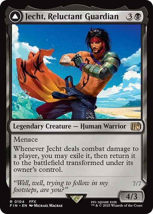 FIN: Jecht, Reluctant Guardian (Foil)