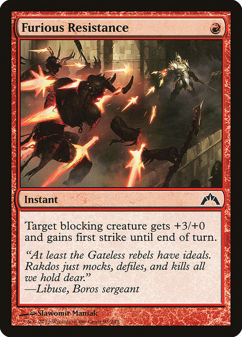 GTC: Furious Resistance