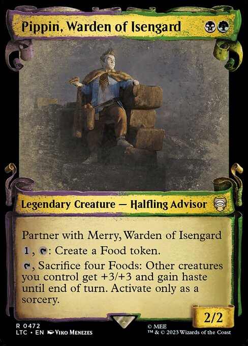 LTC: Pippin, Warden of Isengard (Showcase Scrolls) (Foil)