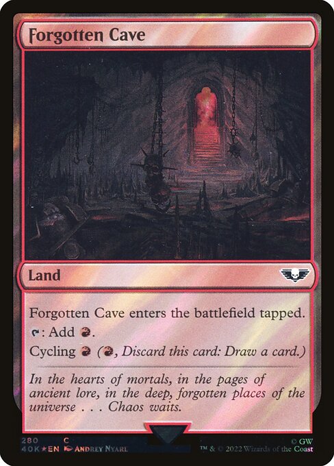 40K: Forgotten Cave (Surge Foil)