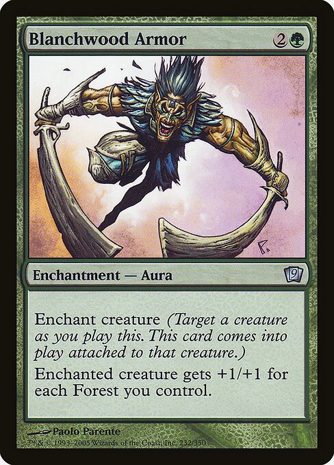 9ED: Blanchwood Armor (Foil)