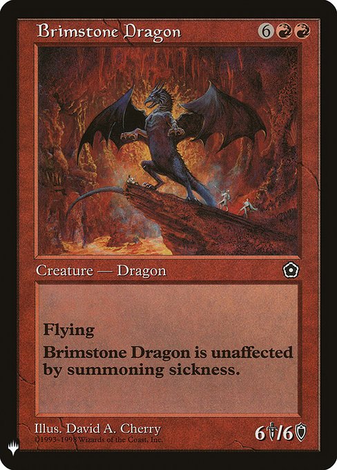 PLST: Brimstone Dragon