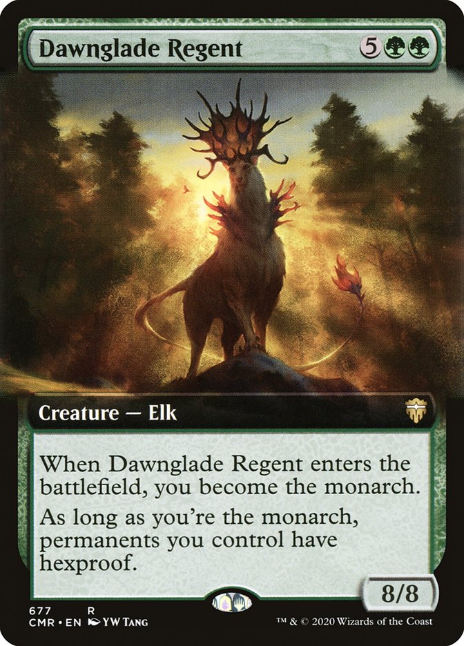 Dawnglade Regent (Extended Art) [Foil] :: CMR