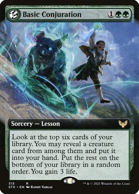STX: Basic Conjuration (Extended Art)