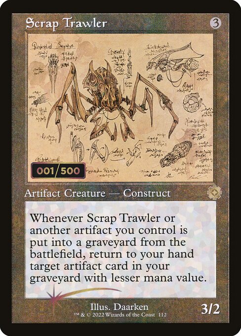BRR: Scrap Trawler (Schematic) (Serial Numbered) (Foil)