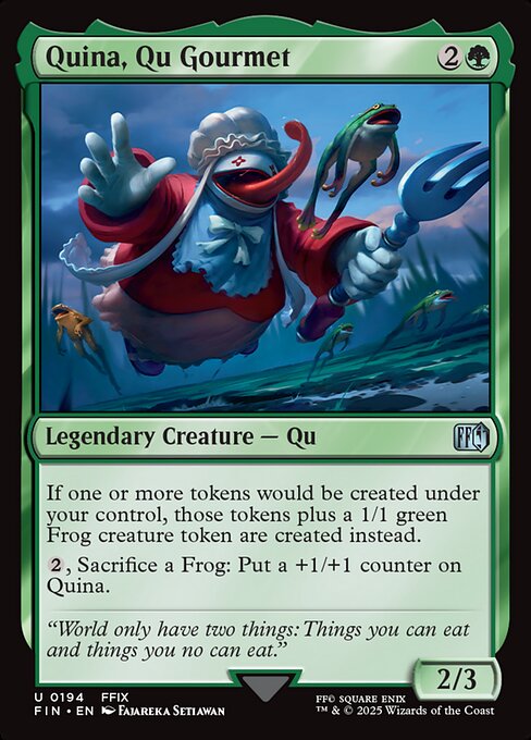 FIN: Quina, Qu Gourmet (Foil)