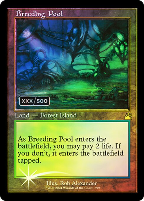 RVR: Breeding Pool (Retro Frame) (Serial Numbered) (Foil)