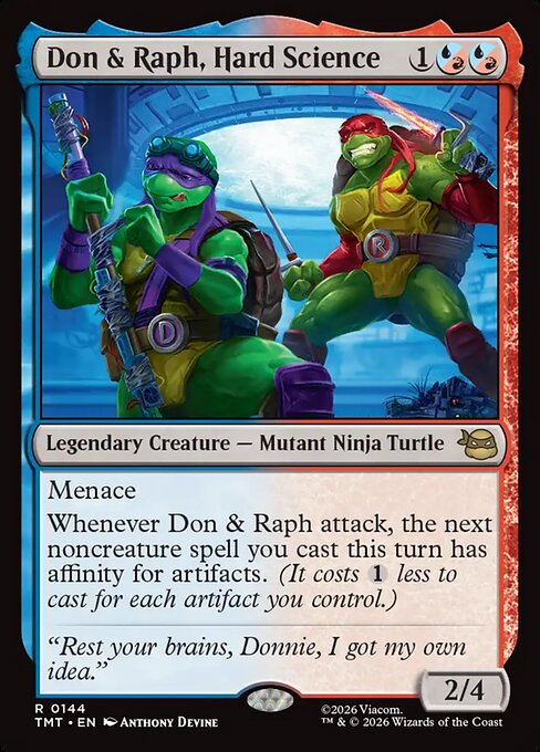 TMT: Don & Raph, Hard Science