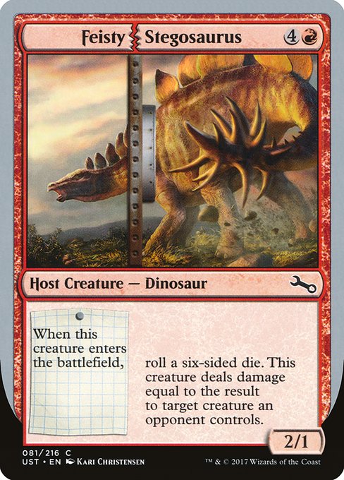 UST: Feisty Stegosaurus