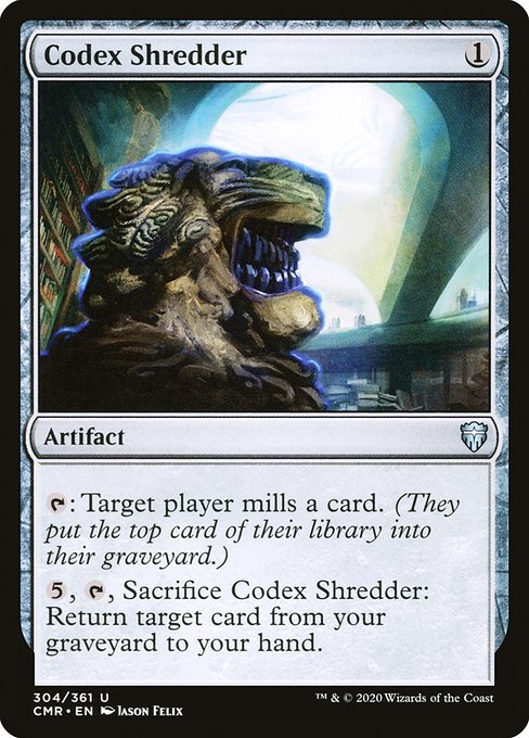 CMR: Codex Shredder