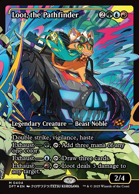 DFT: Loot, the Pathfinder (Showcase) (Foil)