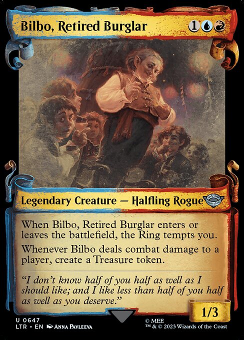 LTR: Bilbo, Retired Burglar (Showcase Scrolls)