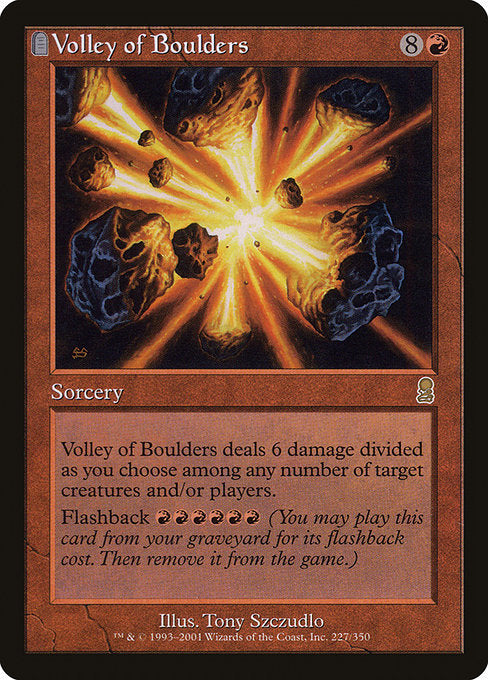 ODY: Volley of Boulders