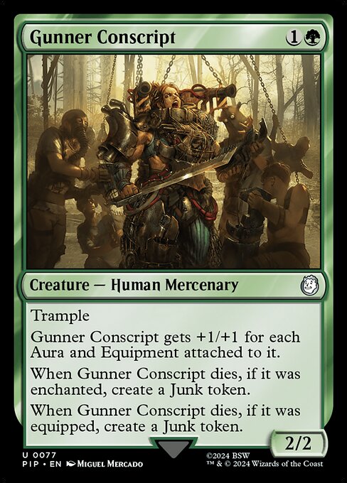 PIP: Gunner Conscript