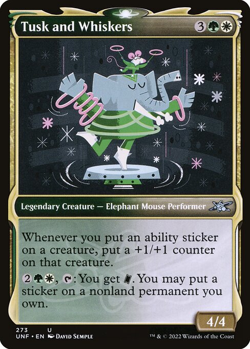 UNF: Tusk and Whiskers (Showcase) (Foil)