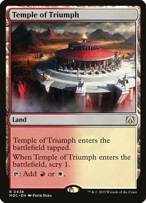 MOC: Temple of Triumph