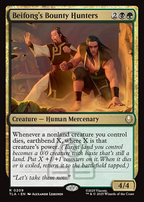 TLA: Beifong's Bounty Hunters