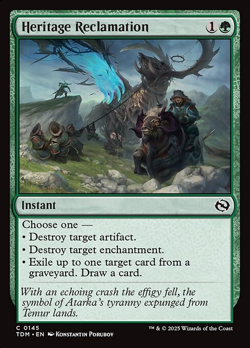 TDM: Heritage Reclamation (Foil)