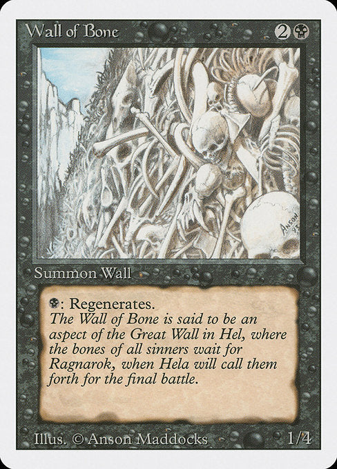 3ED: Wall of Bone