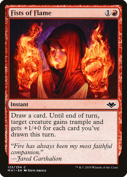 MH1: Fists of Flame (Foil)