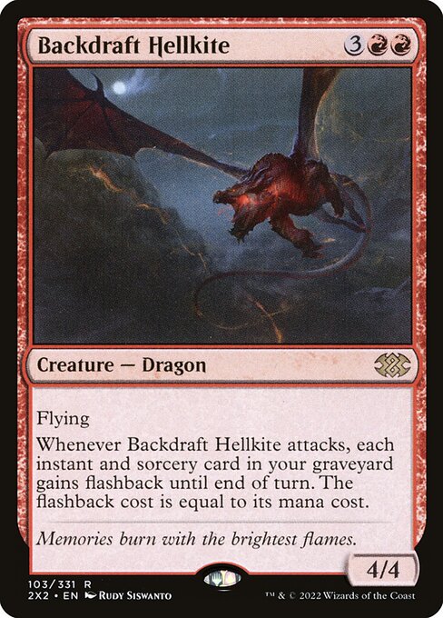 2X2: Backdraft Hellkite (Foil)