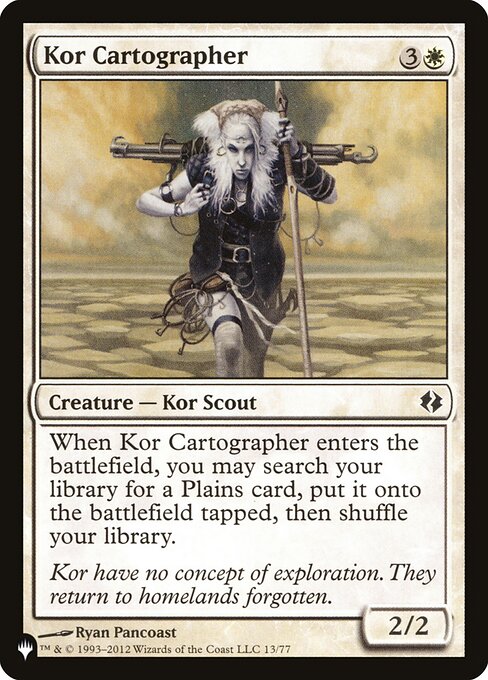 PLST: Kor Cartographer