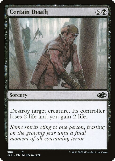 J22: Certain Death