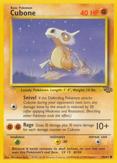 Cubone 50/64 Unlimited Jungle