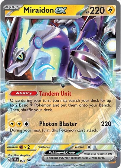 SVP: Miraidon ex - 028 (Holofoil)