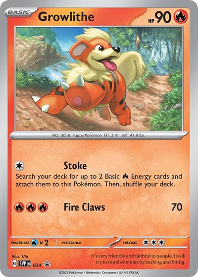 SVP: Growlithe - 024 (Holofoil)