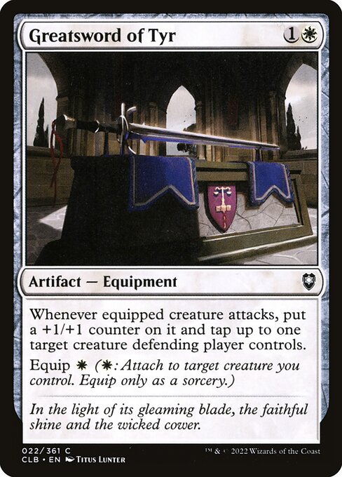 CLB: Greatsword of Tyr