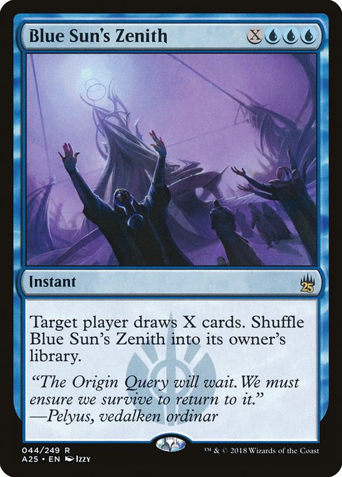 A25: Blue Sun's Zenith (Foil)