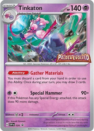 SVP: Tinkaton - 020 (Prerelease) (Holofoil)