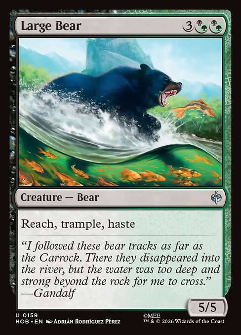 HOB: Large Bear (Foil)