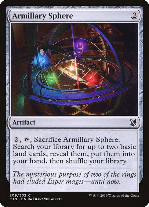 C19: Armillary Sphere