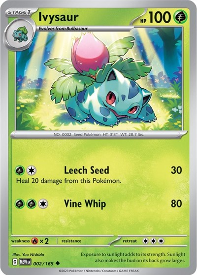 MEW: Ivysaur - 002/165