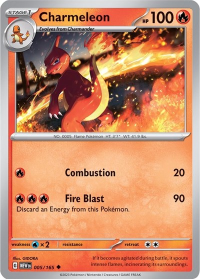 MEW: Charmeleon - 005/165