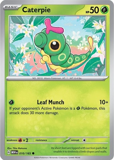 MEW: Caterpie - 010/165