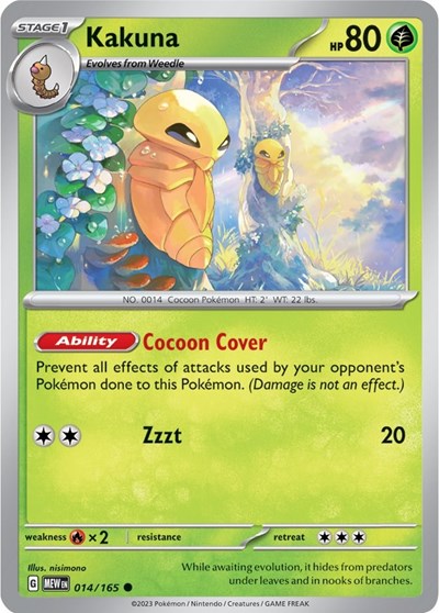 MEW: Kakuna (Reverse Holofoil)