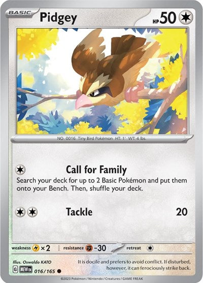 MEW: Pidgey