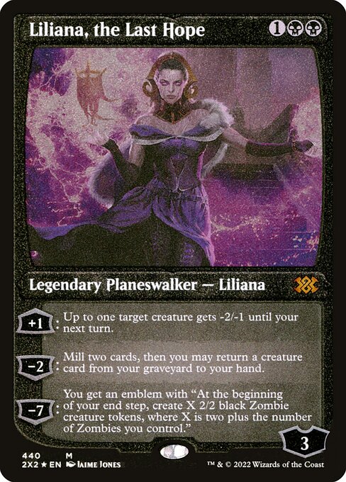 2X2: Liliana, the Last Hope (Foil Etched)