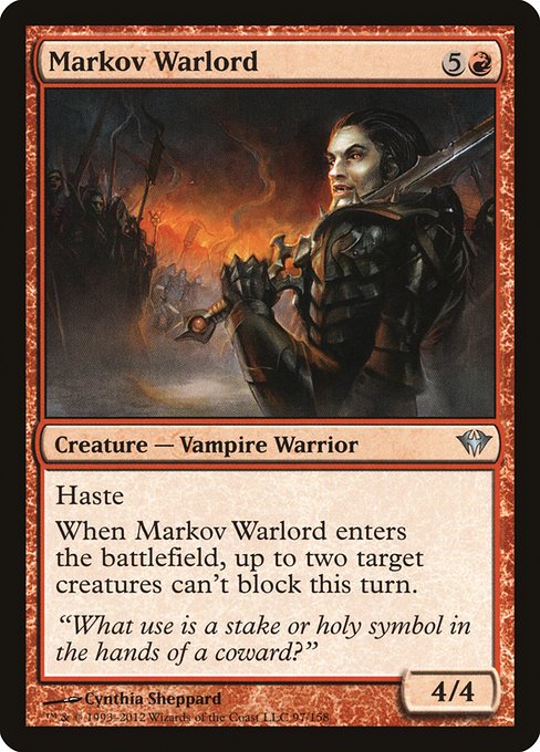 DKA: Markov Warlord (Foil)
