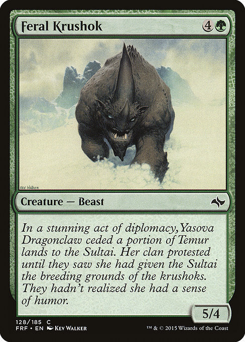 FRF: Feral Krushok (Foil)